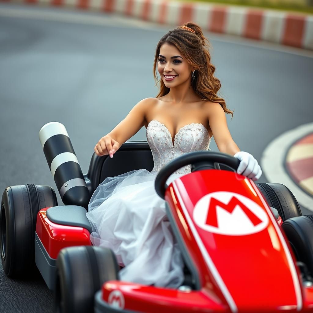Prom Night Mario Kart in Realistic 8k