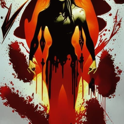 Sinister Bloodline Art in Dark Fantasy Style