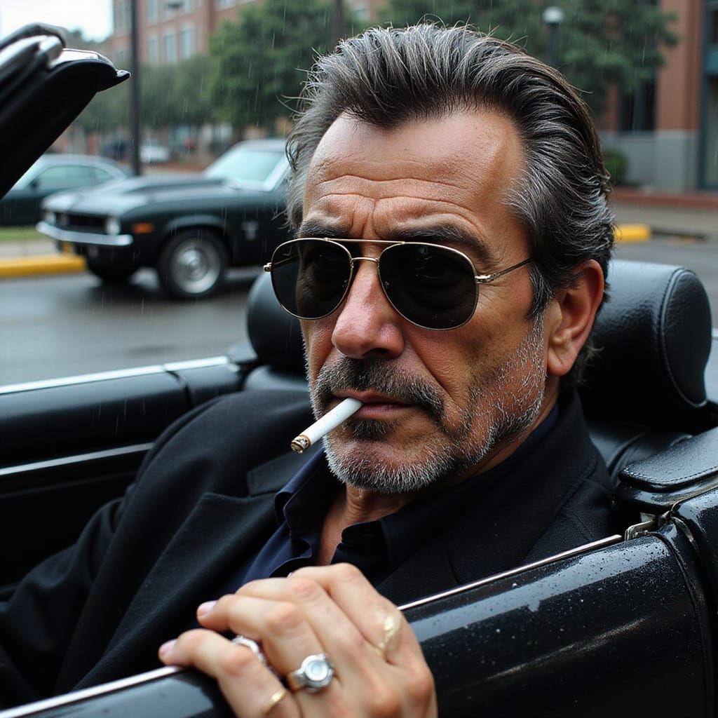 Rebellious Robert de Niro, a Noir-Inspired Icon