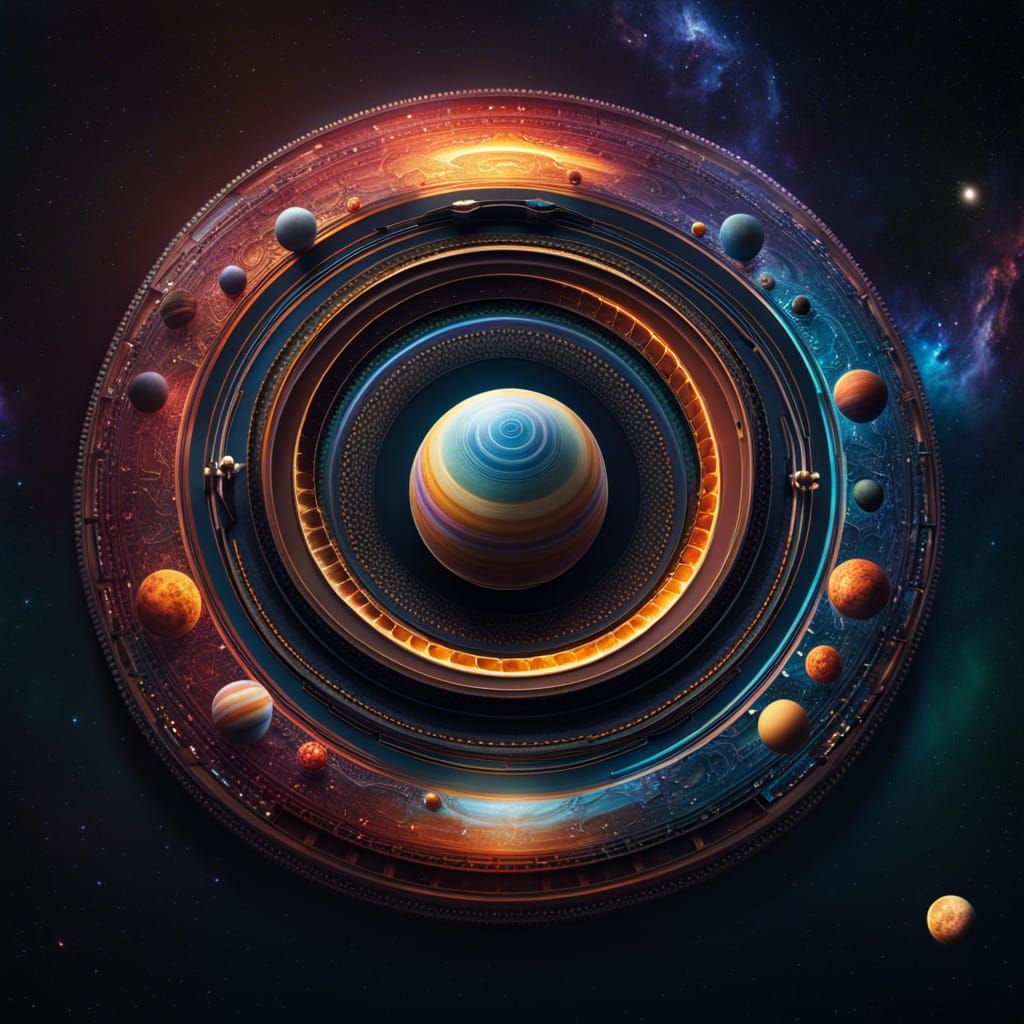 Galactic Mandala, or so AI says!