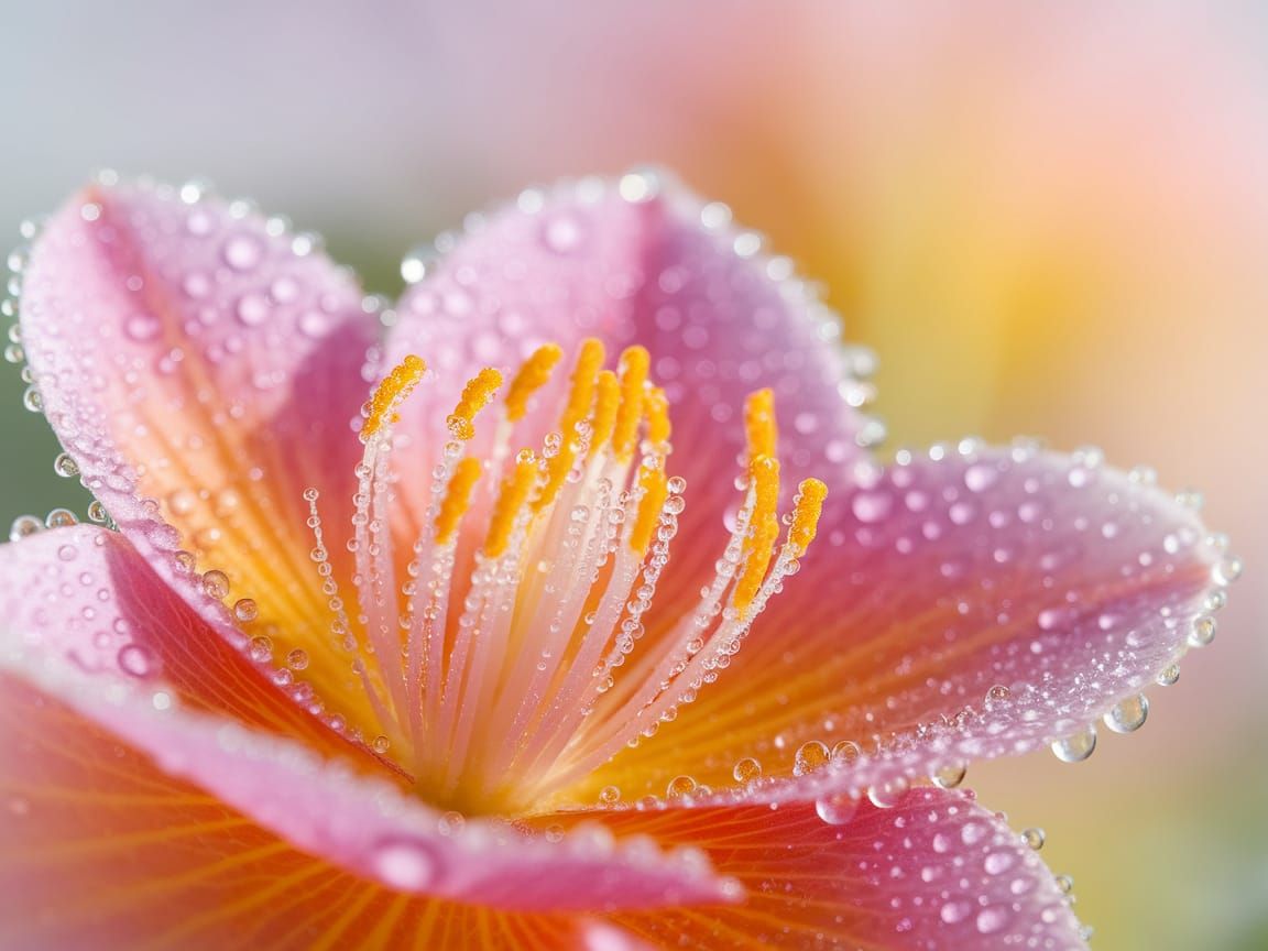 Vibrant Orange Flower in Soft Focus