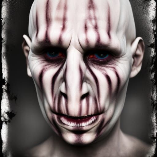 Dark Wizard's Feast: A Grim Portrait