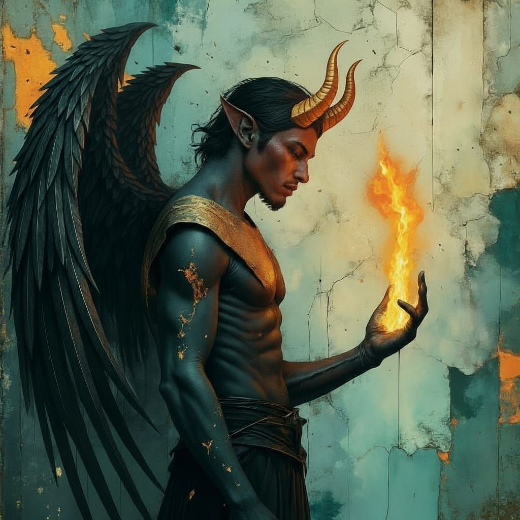 Fire Reveals Demon Hidden Within Angel Disguise