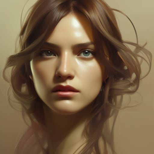 Detailed Portrait with Dynamic Lighting