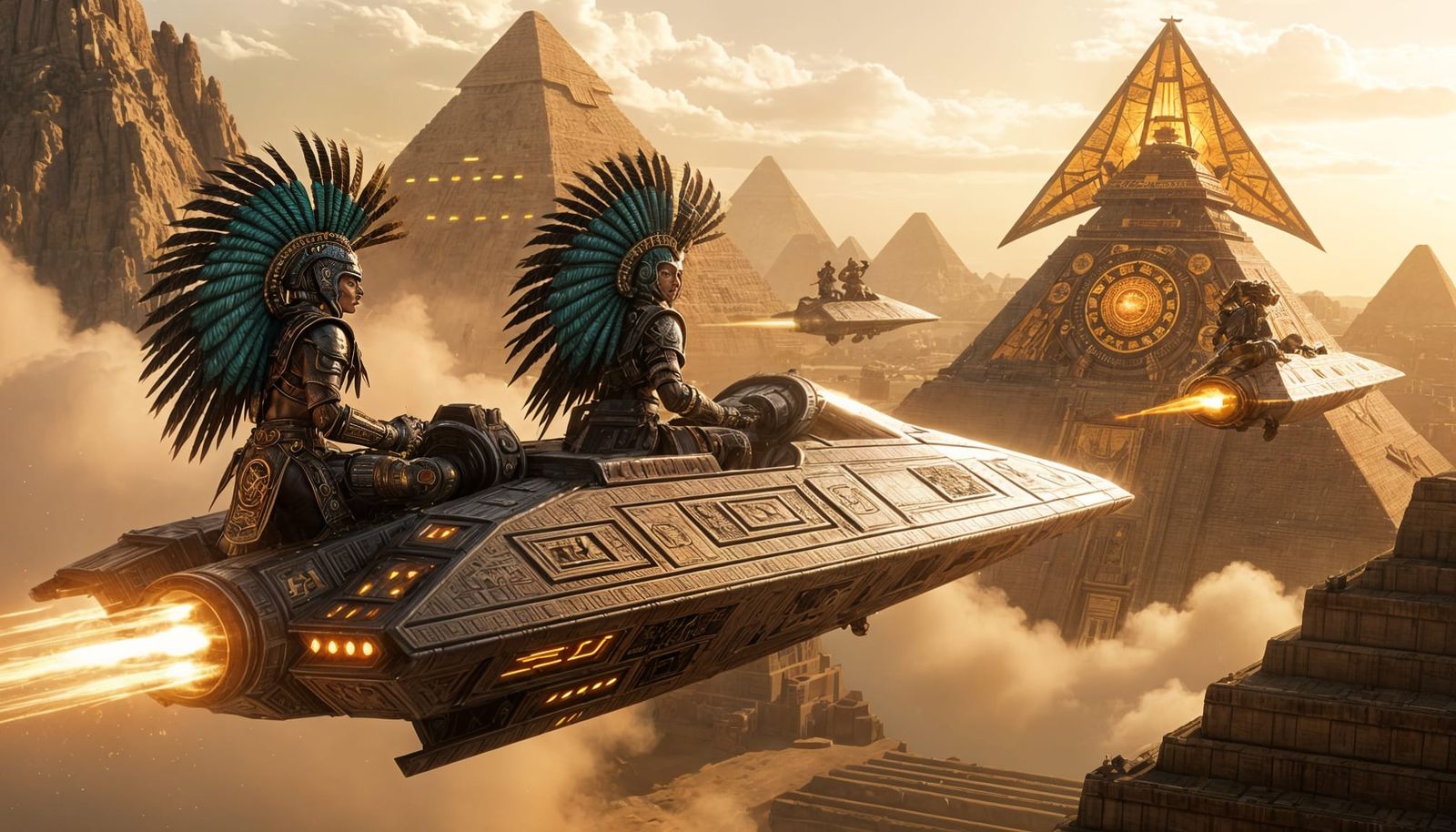 Aztec Empire Mastering Space Travel With Divine Power