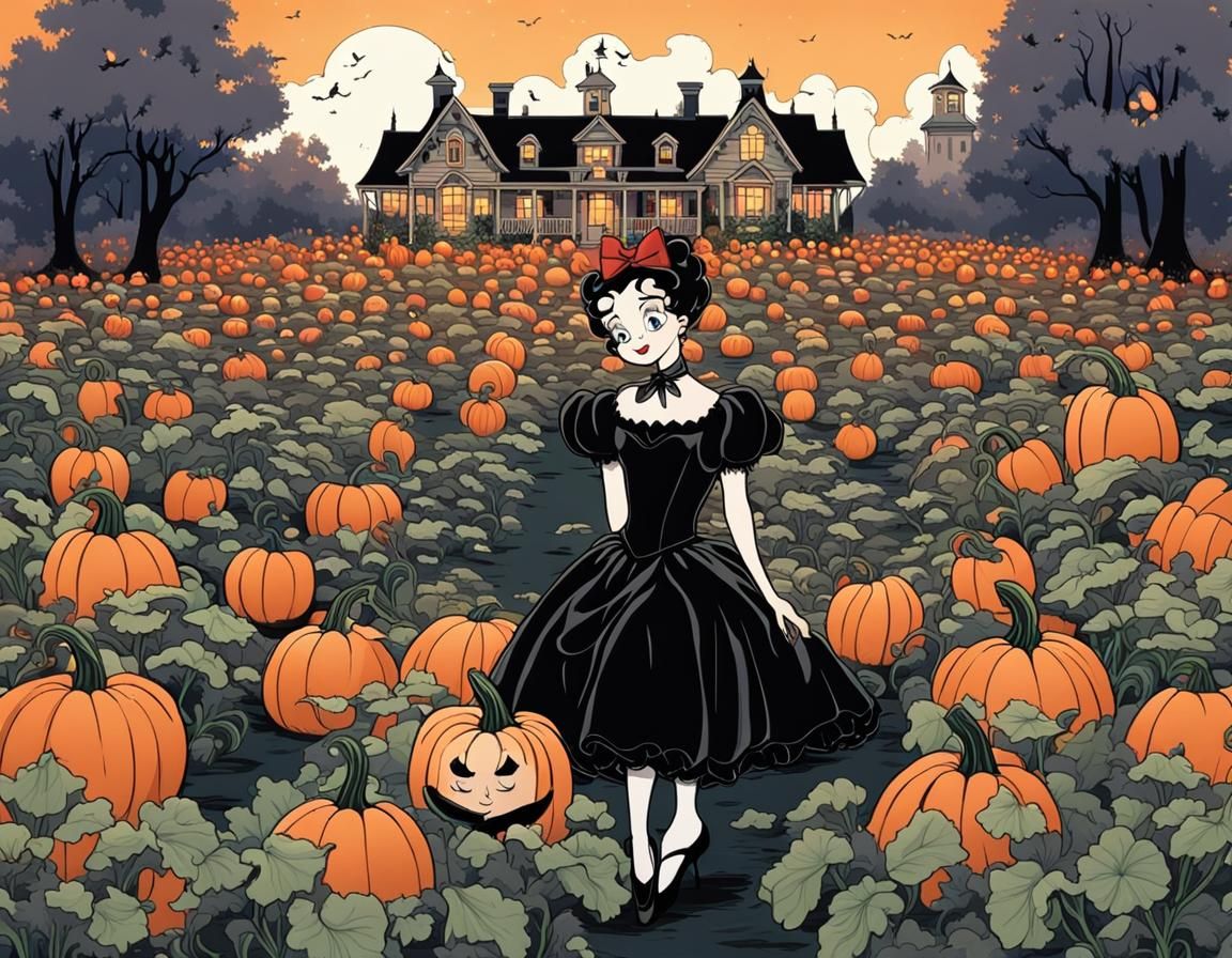 Betty Boop's Gothic Ballerina Dream
