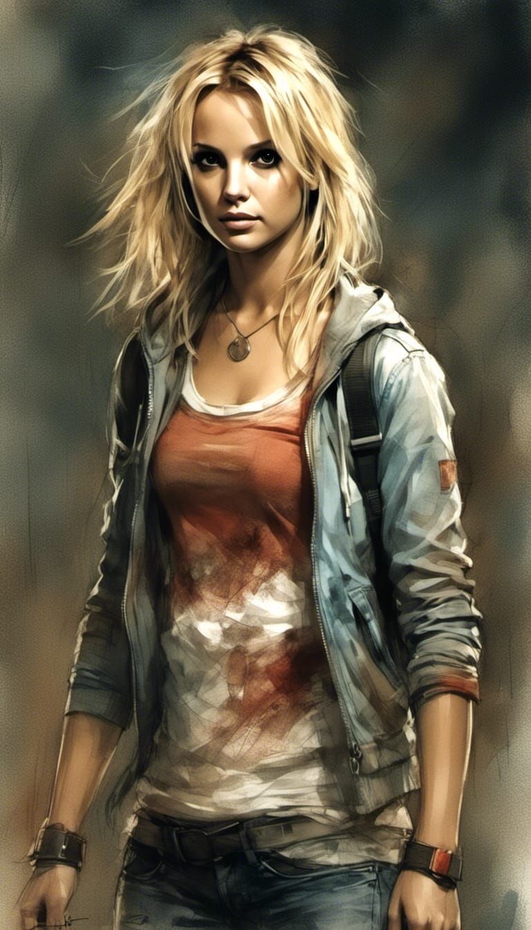 Anime Style Portrait Inspired by Silent Hill 3