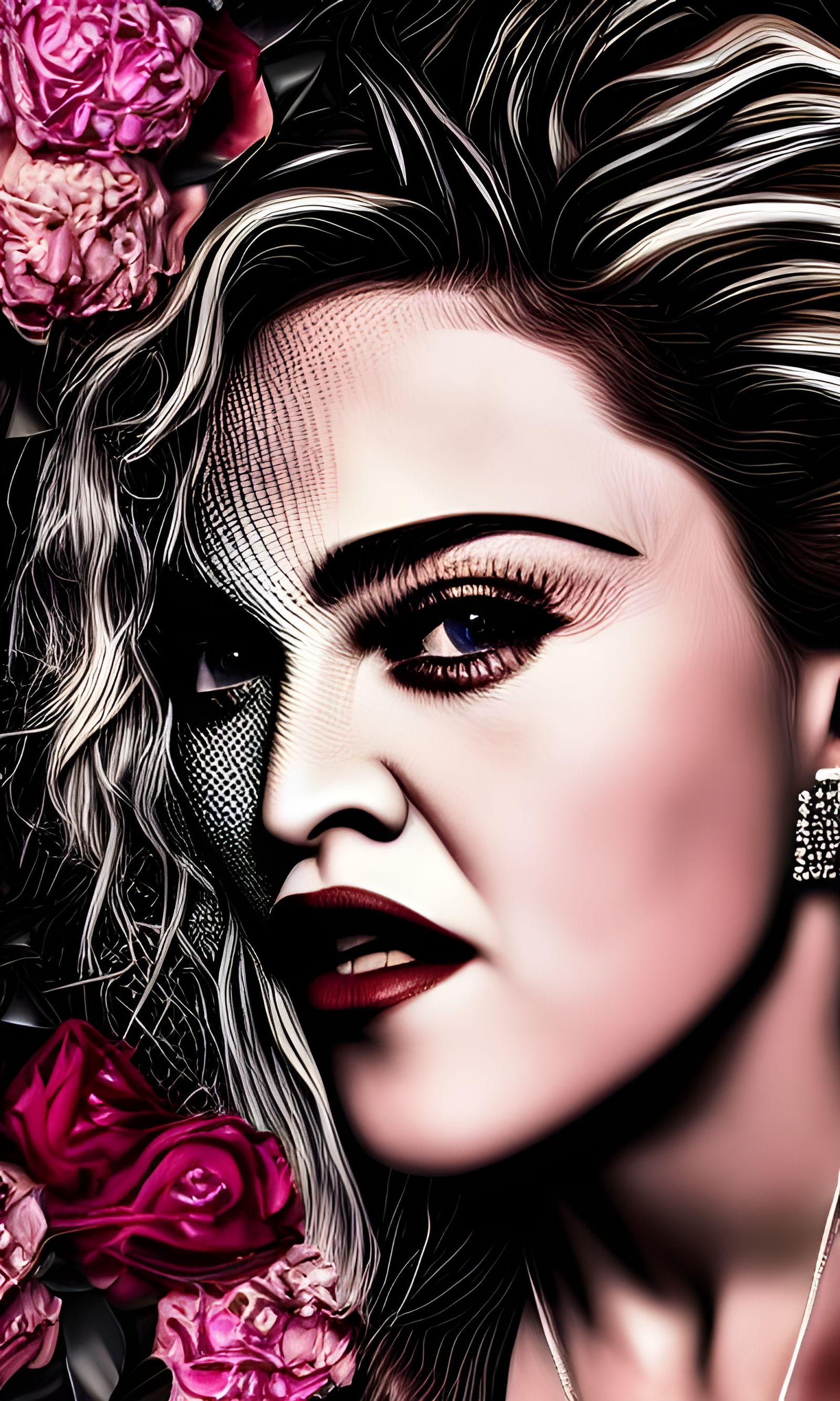 fish scale... Madonna