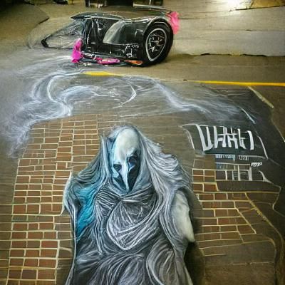 Abstract Wraith: AI-Generated Spectral Concept