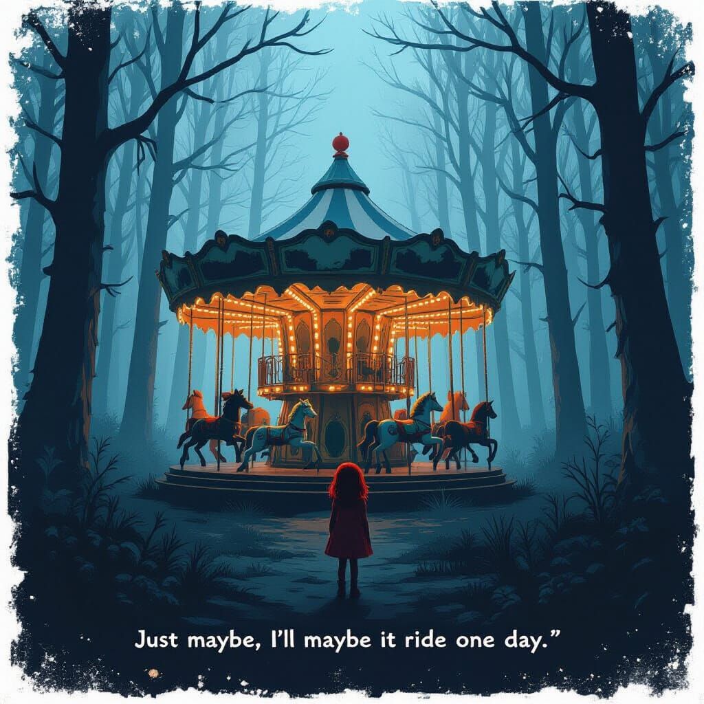 Lost Carousel in Misty Forest, Girl's Hope