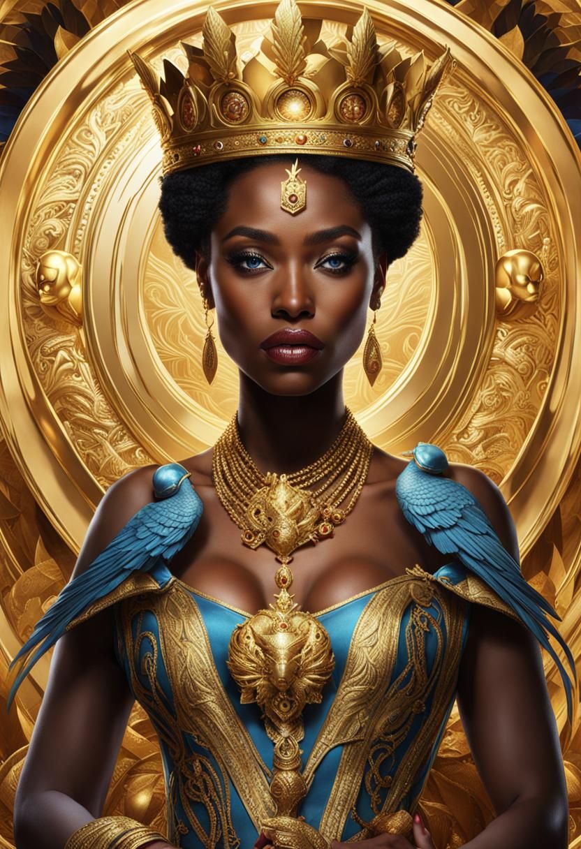 Hyperrealistic Book Cover: Woman with Golden Tears