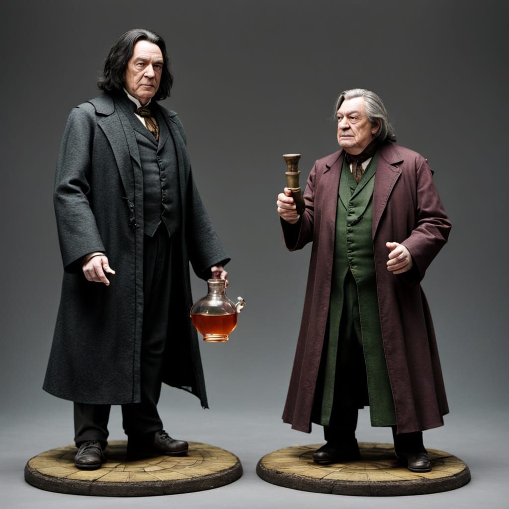 Magical Showdown Between Potions Professors at Hogwarts