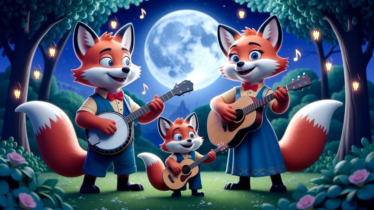 Danny. Donna and Dandy performing a little Turkey in the Straw.