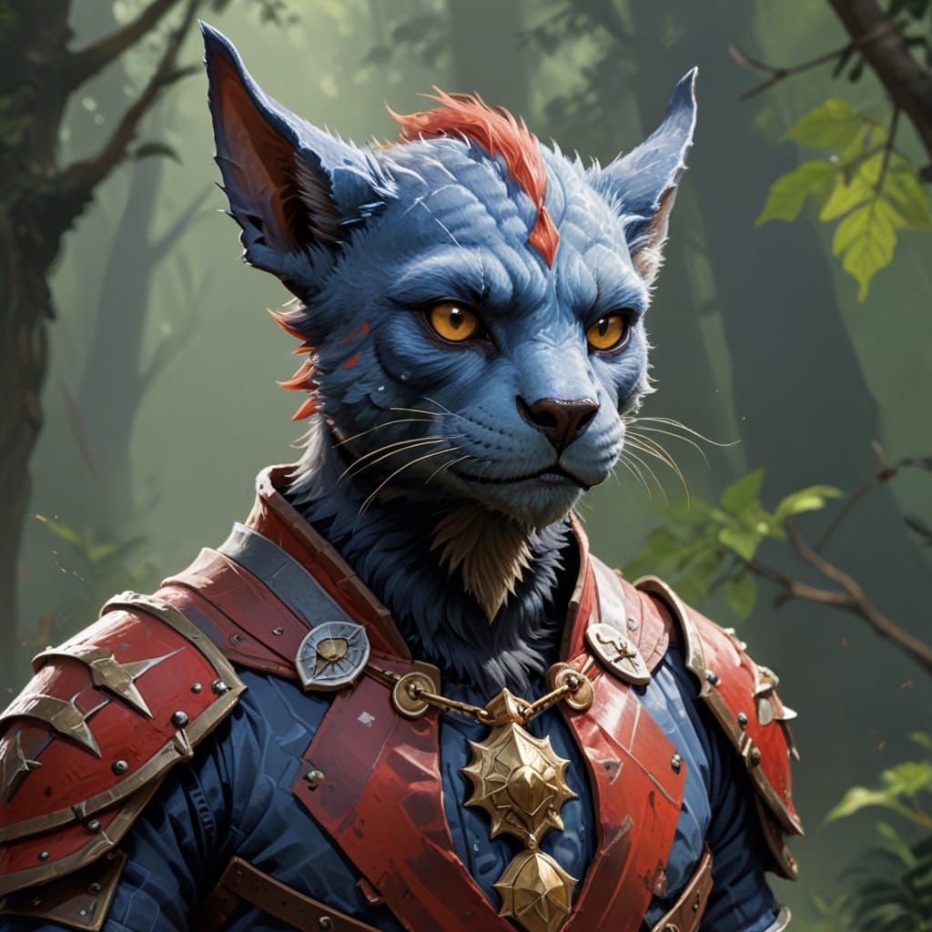 Dnd Portrait in Painterly Style - Chizo