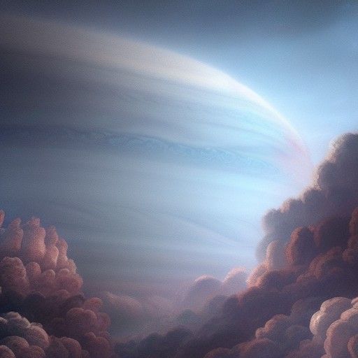 Detailed Matte Painting of the God Jupiter