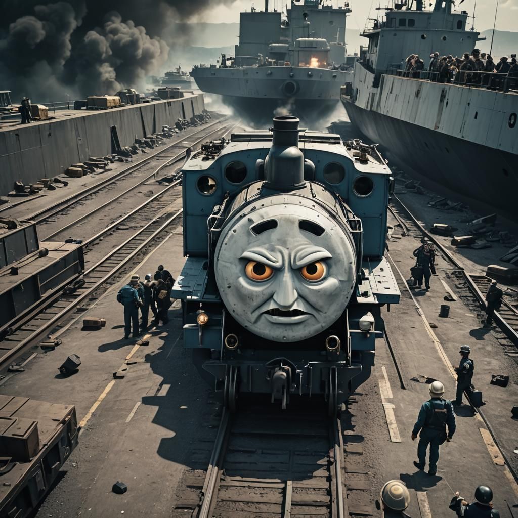 Futuristic US Navy Ship Intercepts Vessel: Cinematic Sci-Fi