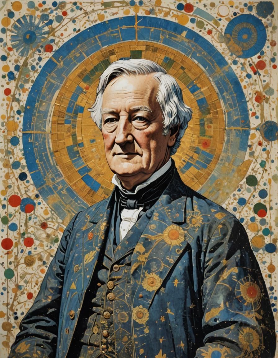 Chromatic Carving of Millard Fillmore in Transgressive Art