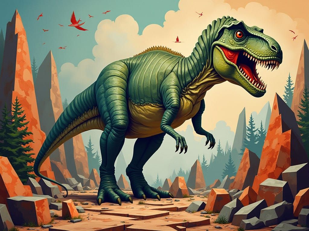 Tyrannosaurus Rex in Primal Chaos
