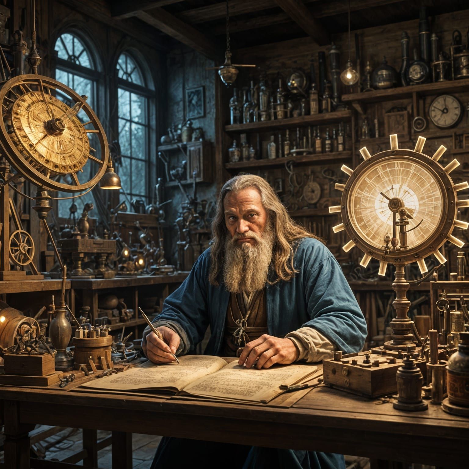 Renaissance Inventor Unveils Brilliant Device