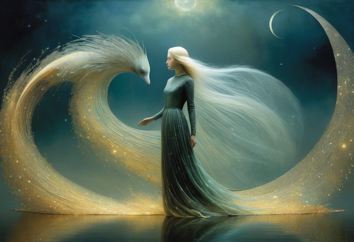 Spectral Surrealism in Glowing Colors