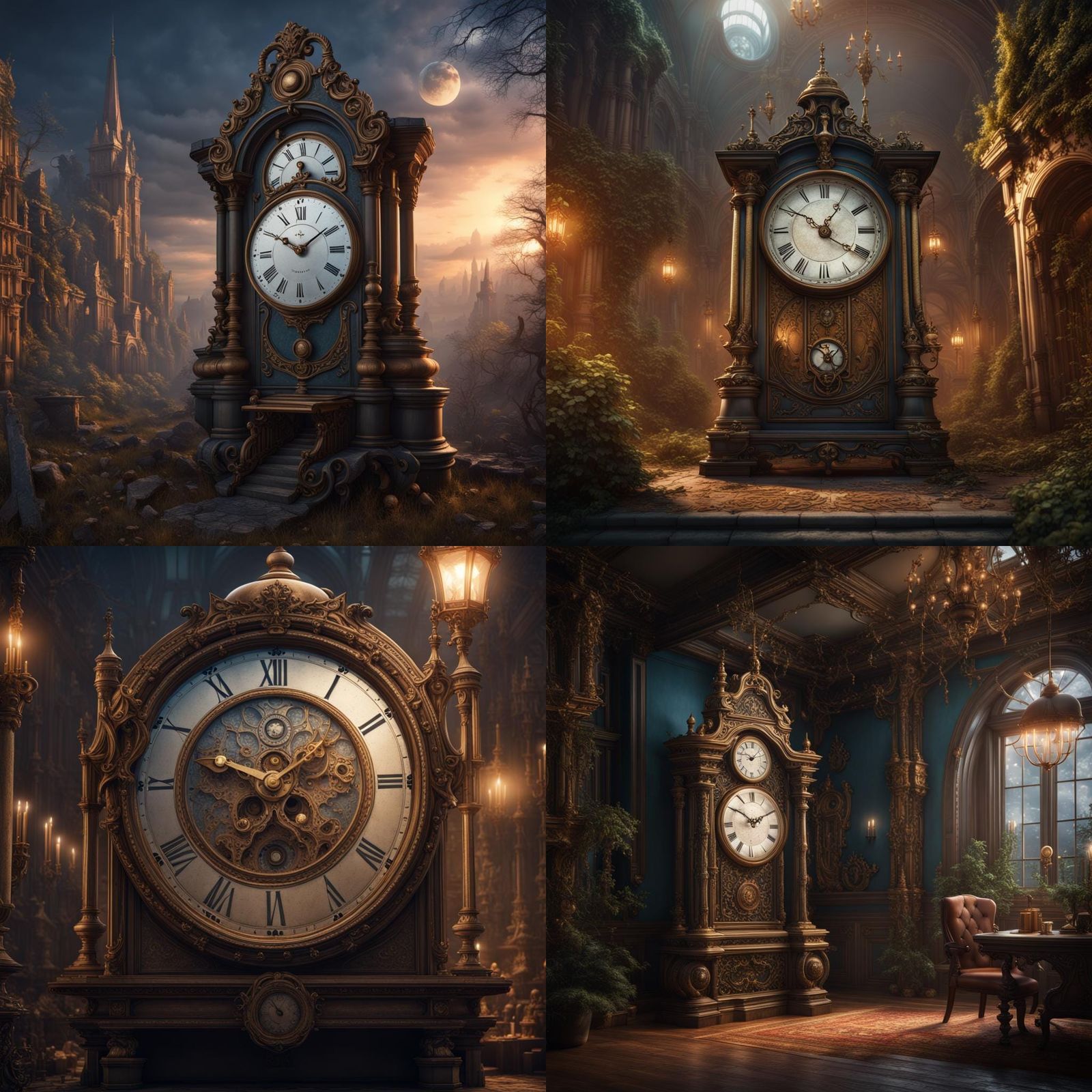 Clock Ticking to Midnight: Fresh Start Concept Art