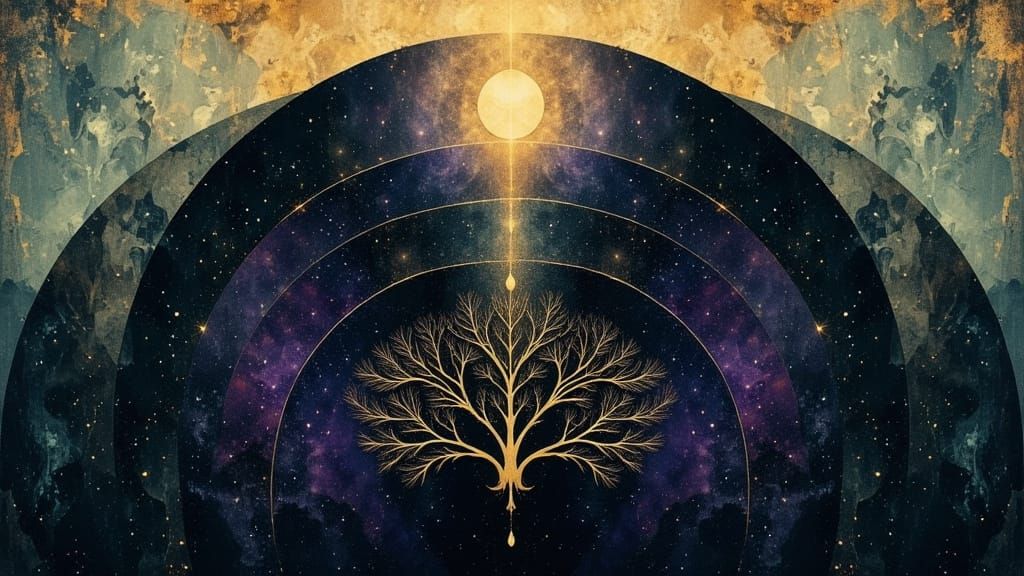 Mysterious Veils Above Kabbalistic Tree of Life