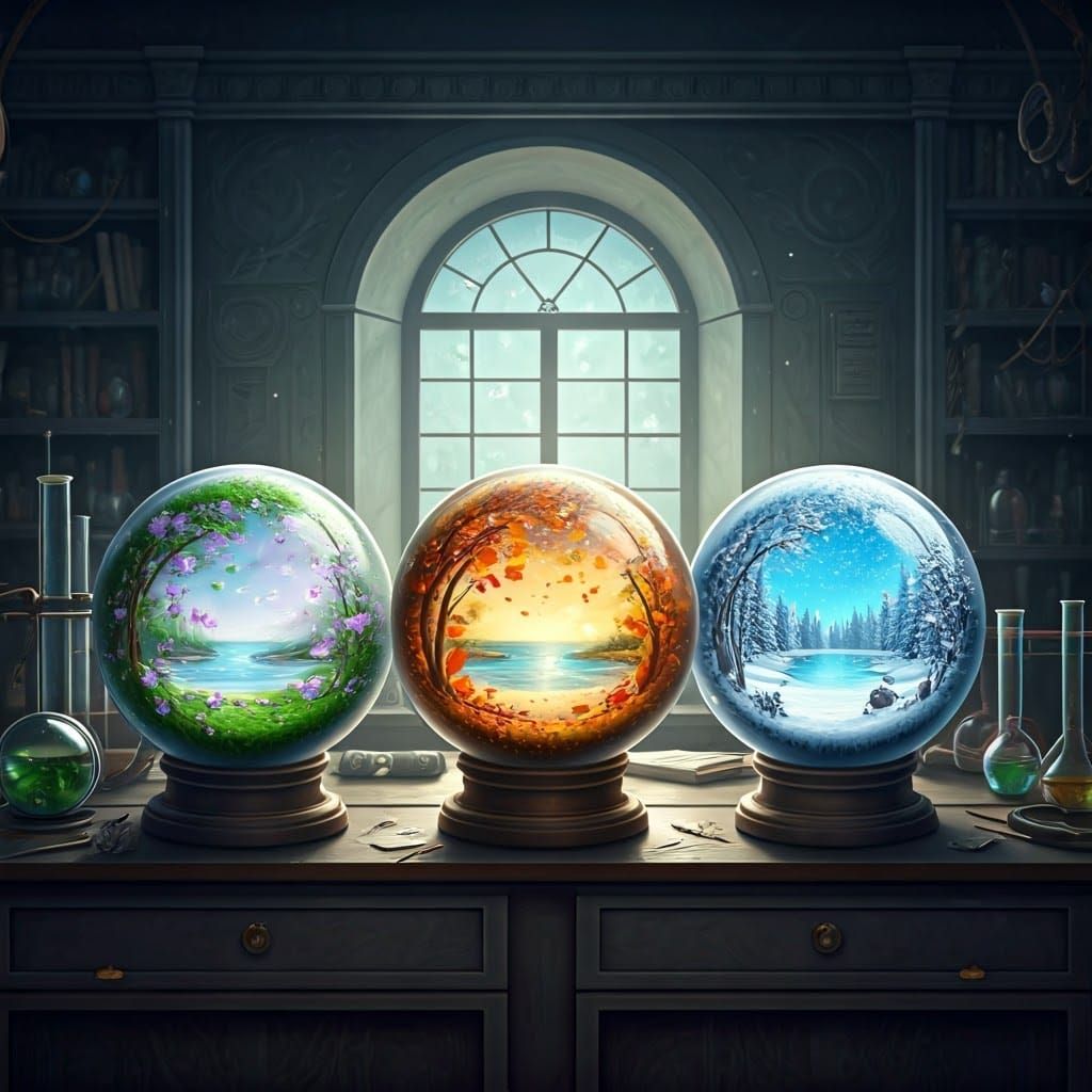 Science: orbs seasons