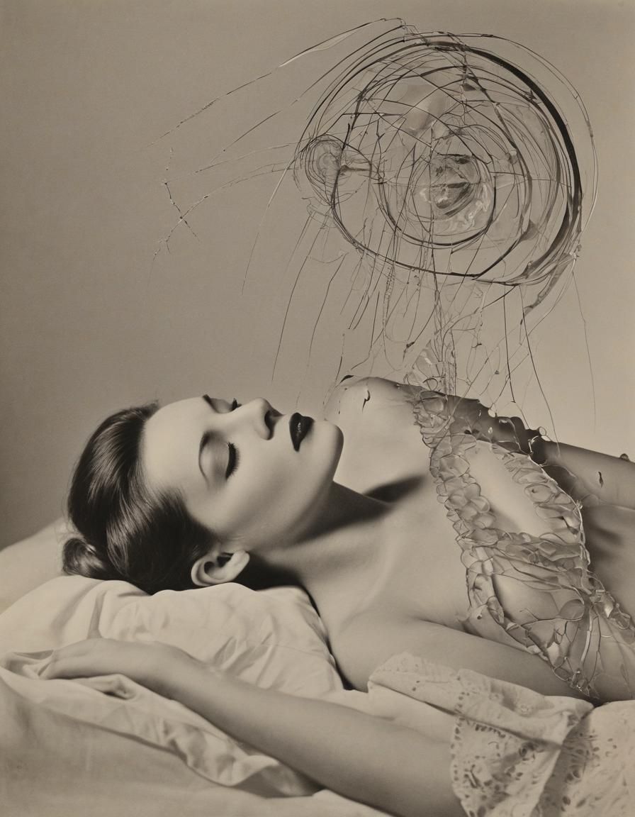 Surreal Dreamscape in Dadaist Style