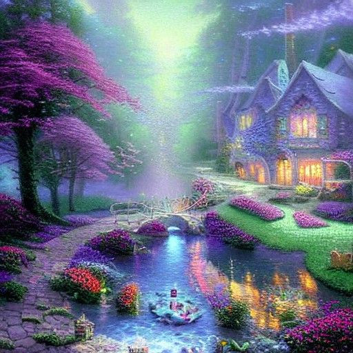 Ethereal Magic Potion in Fantasy Style