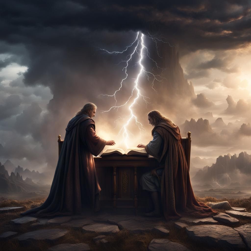 Biblical Characters Emerge in Fantasy Art