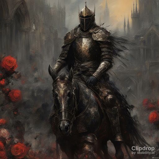 AI Generated Grimdark Scene