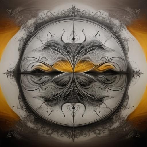 Abstract Surrealism in Black and White