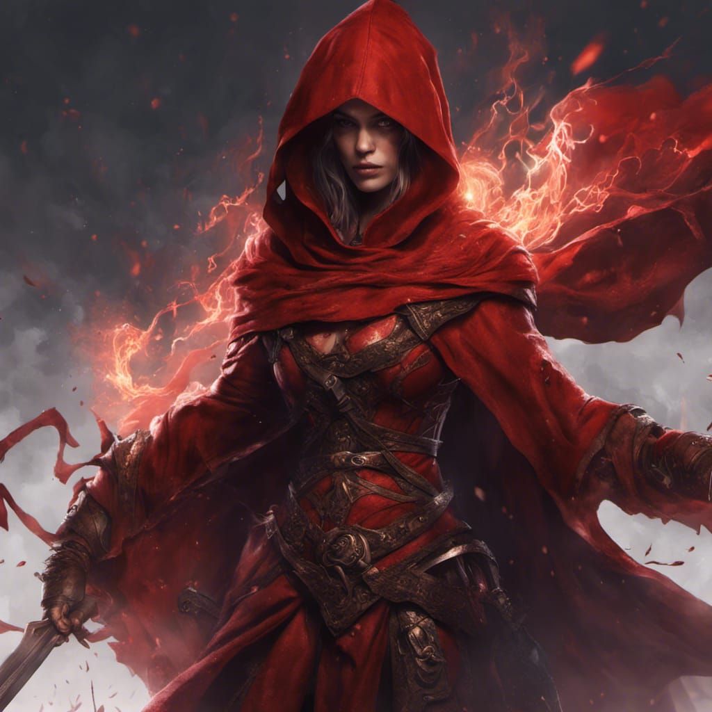 Red-Robed Wizard: Fantasy Art in Unreal Engine 5