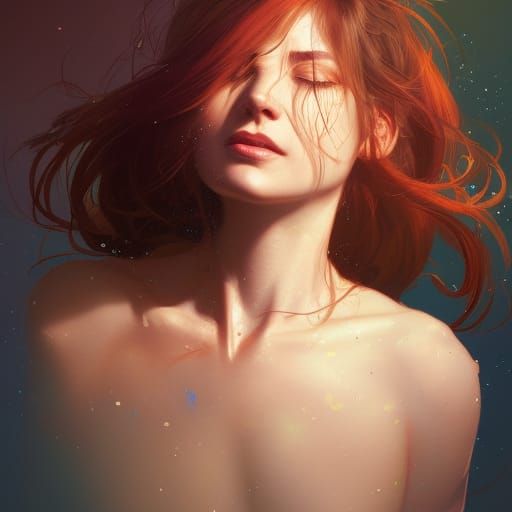 Family Happiness Portrait in Hyperdetailed Style