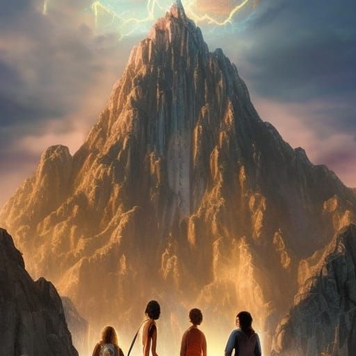 Mount Olympus: A Digital Matte Painting