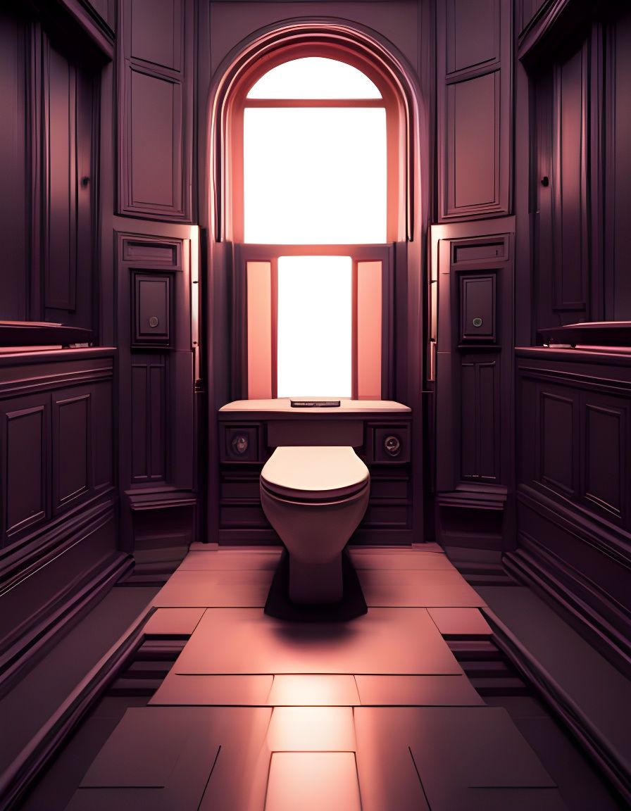 Glowing Portal Discovered Inside Toilet: 3D IMAX Shot