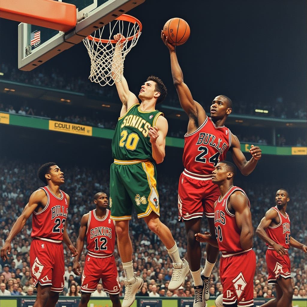 Seattle Sonics Triumph in Mark Ryden-Inspired Mural