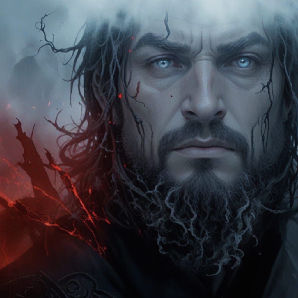 Heroic Figure Embodied by Epic Fantasy Art