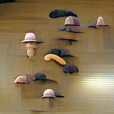 Seven Penises Wearing Hats: An AI-Generated Oddity