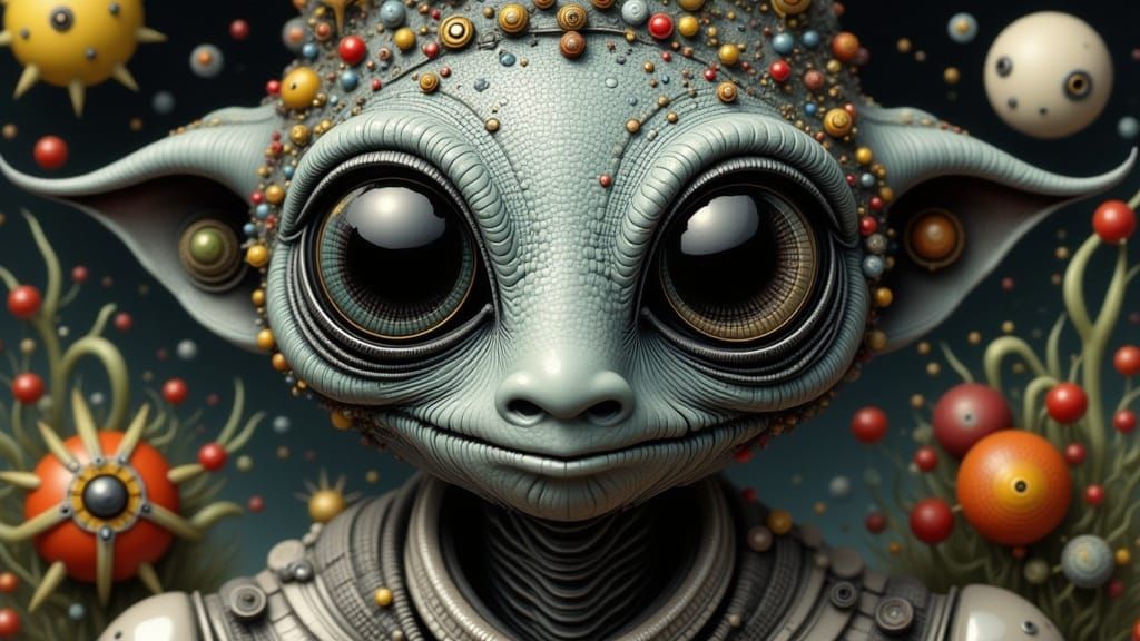 Alien TV Advertising Concept Art