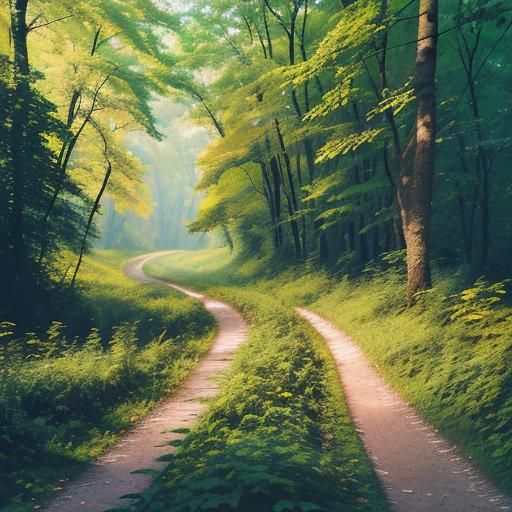 Two roads diverged in a yellow wood,
And sorry I could not travel both
And be one traveler, long I stood
And looked down...