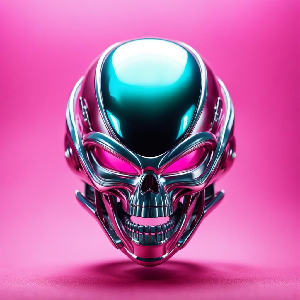 Alien Implant with Pink Love Theme