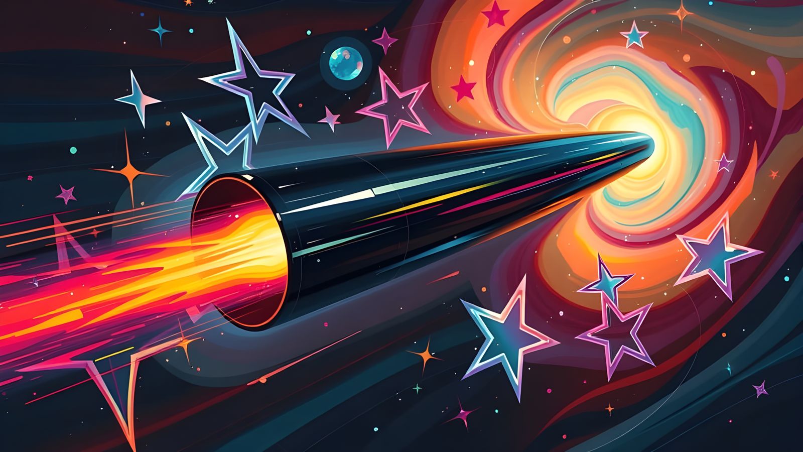 High-Velocity Cylinder Races Through Plasma Vortex