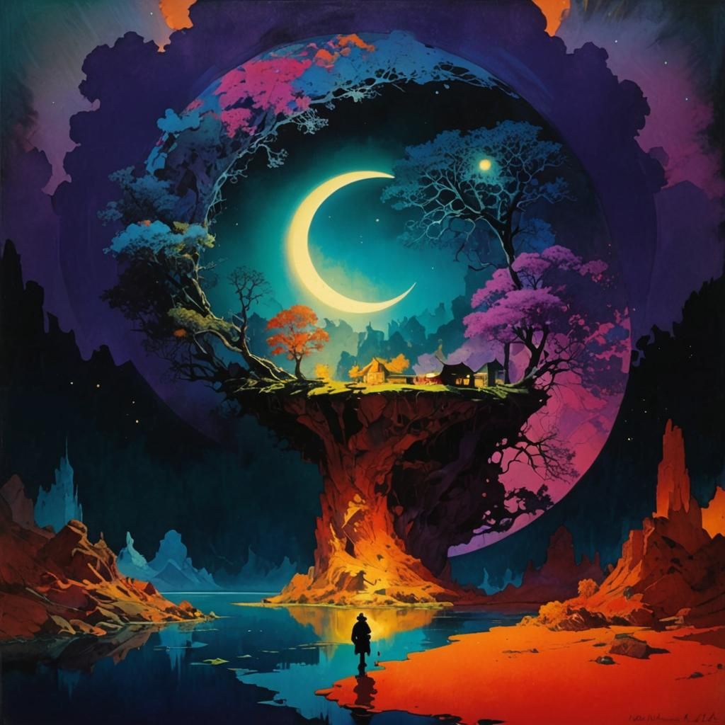 Surreal Landscape Art Inspired by Lehr, Lie, and Parrish