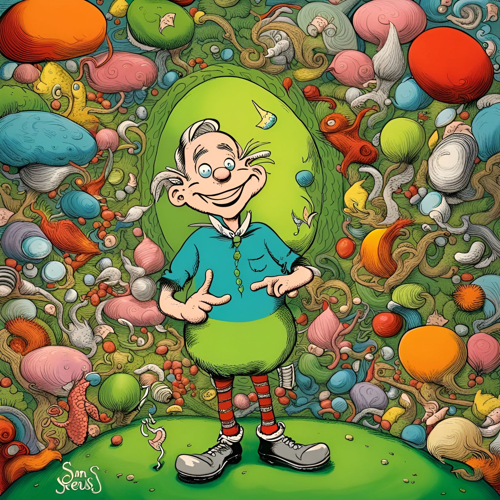 “Say! I like green eggs and ham! I do! I like them, Sam-I-am!” (Dr. Seuss)