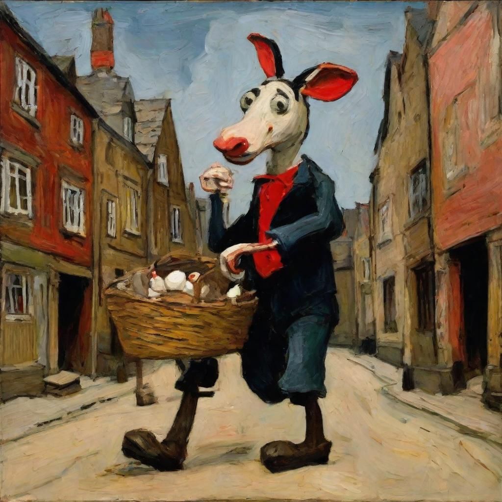 Rabbit Market Dance: Animation Meets Expressionism