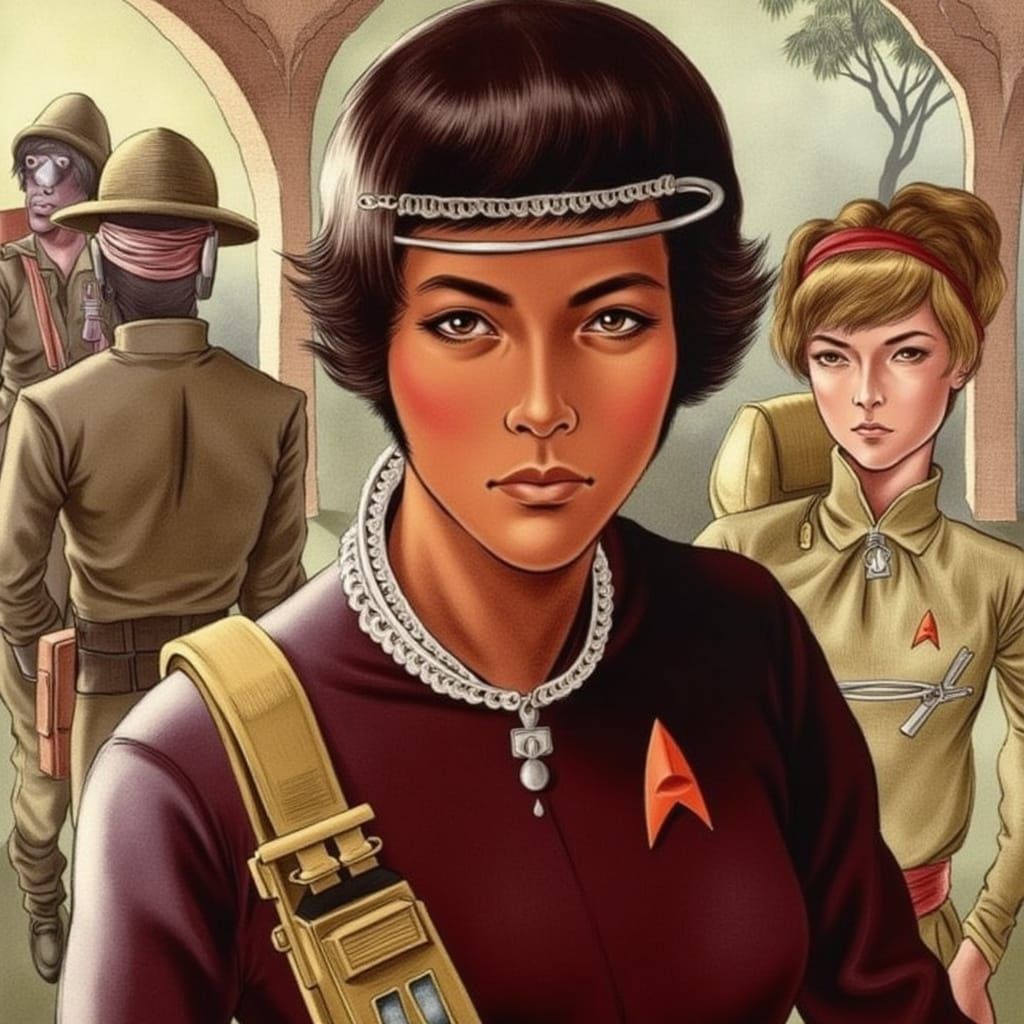 Uhura Commands Star Trek During Vietnam War
