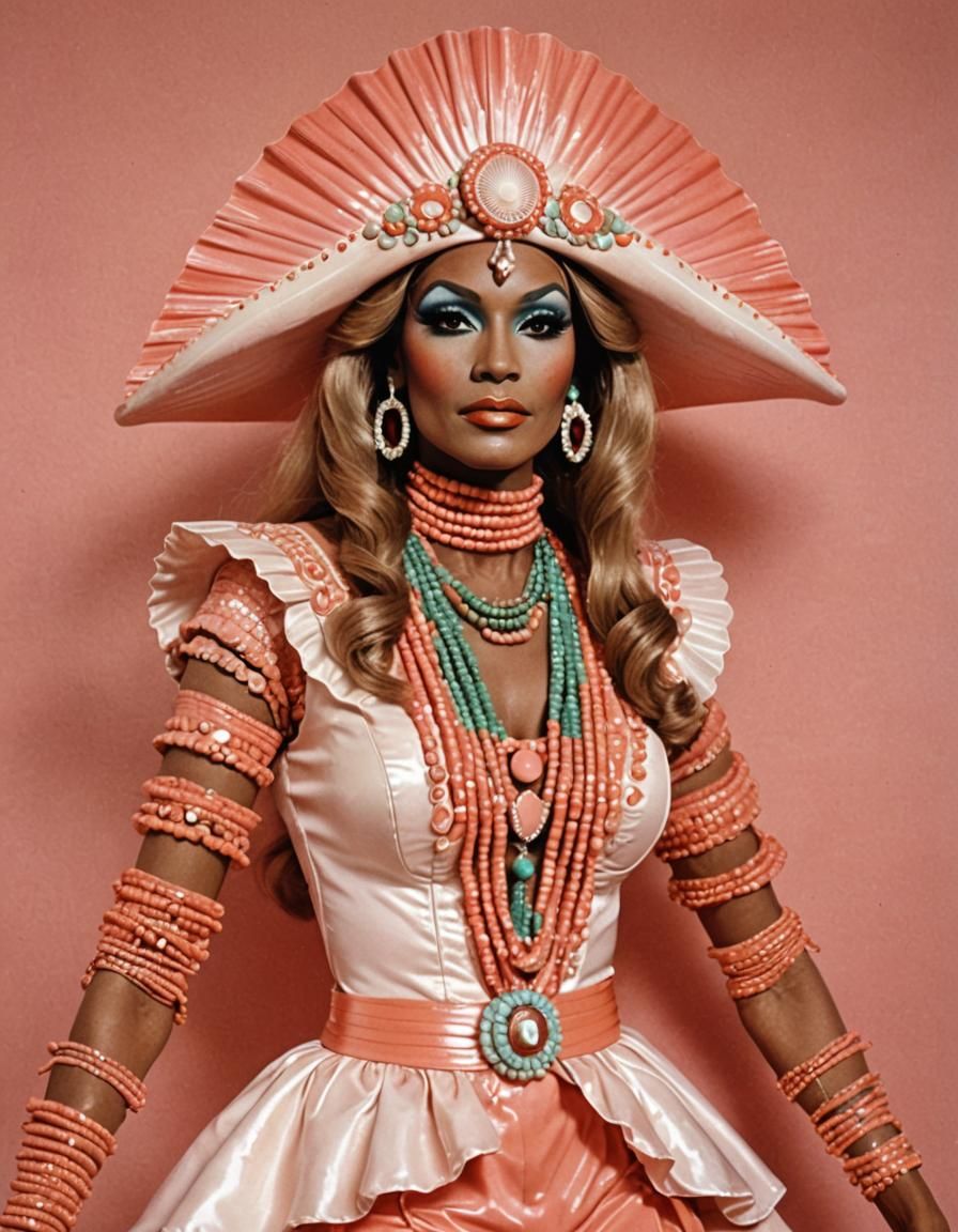 Seminole Drag Queen Goddess in 1970s Florida