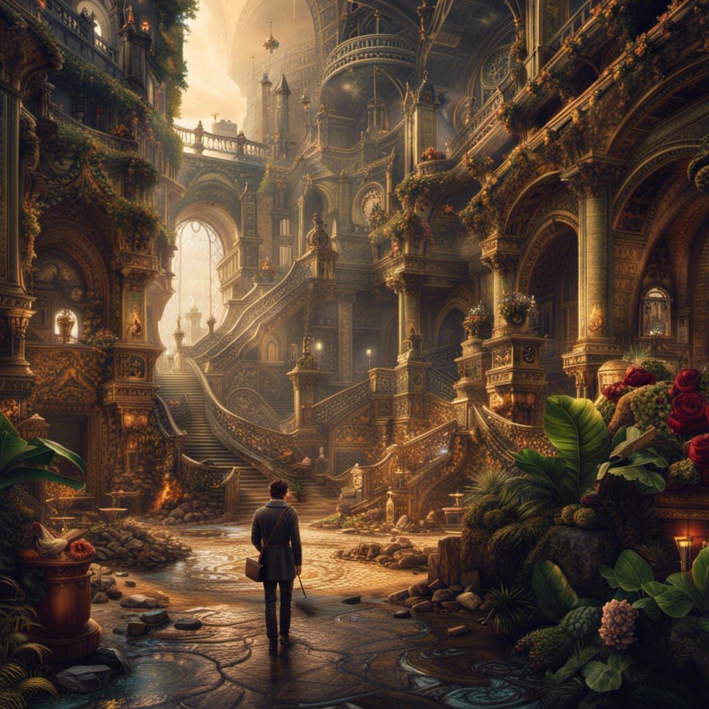 Artists in Everyday Jobs: Digital Matte Painting