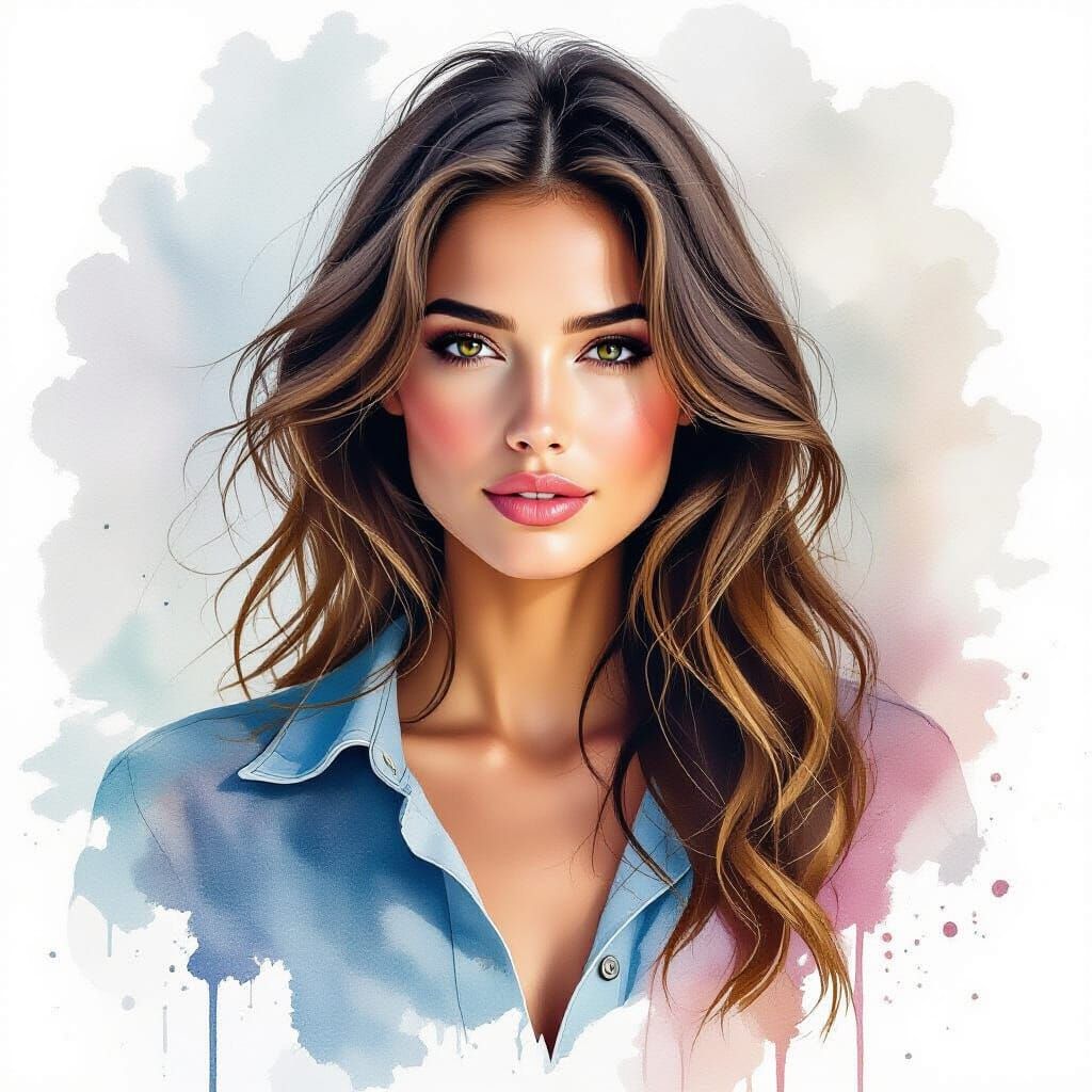 Ethereal Watercolour Art Blending Willem Haenraets and WLOP ...